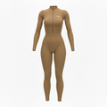The Signature Jumpsuit - Beige